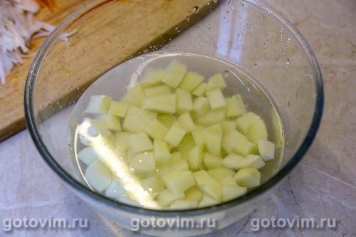 Свинина с картошкой и рисом