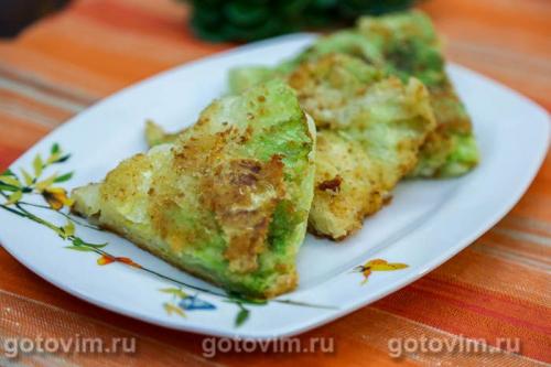 Капуста в сухарях
