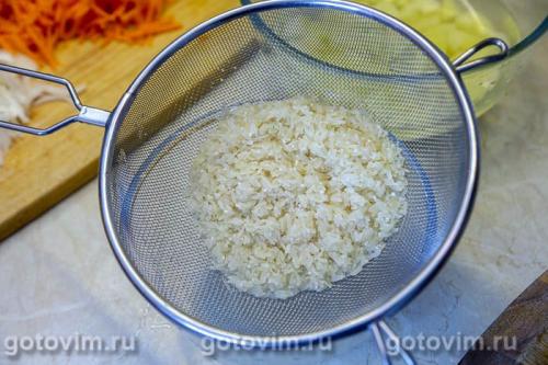 Свинина с картошкой и рисом