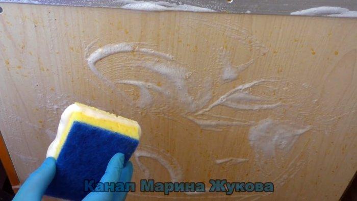 Как и чем быстро удалить жир с кухонной мебели Как и чем быстро удалить жир с кухонной мебели