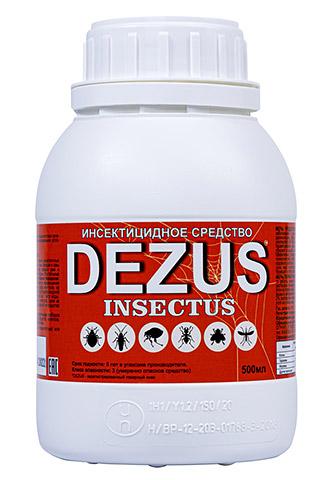 Dezus: средство от клопов, тараканов, блох, муравьев (без запаха) Dezus: средство от клопов, тараканов, блох, муравьев (без запаха)