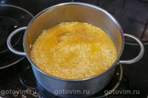 Плов со свининой с алычой