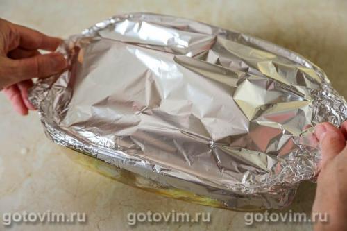 Запеканка из свинины с картофелем и сладким перцем