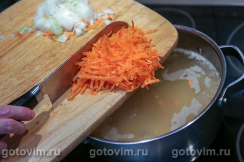 Мясной суп с пшеничной крупой &laquo;Артек&raquo;