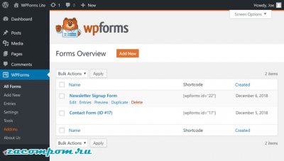 Как создать базовую контактную форму с помощью плагина WPForms Как создать базовую контактную форму с помощью плагина WPForms