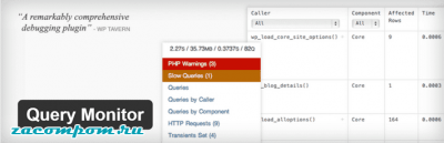 Query Monitor — отладка WordPress и повышение производительности сайта Query Monitor — отладка WordPress и повышение производительности сайта