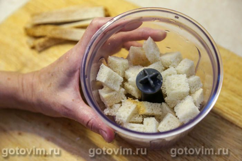 Беломорская сельдь, запеченная в панировке из хлебных крошек