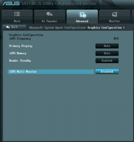 Параметры iGPU, iGFX или IGD в БИОС/UEFI — что это и какие настройки выбрать Параметры iGPU, iGFX или IGD в БИОС/UEFI — что это и какие настройки выбрать