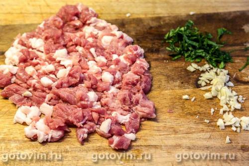 Кныши с рубленым мясом