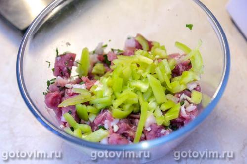 Кныши с рубленым мясом