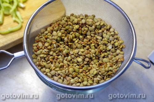 Рагу с мясом и чечевицей