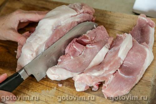 Запеканка из свинины с картофелем и сладким перцем