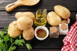 Картофель по-деревенски в мультиварке