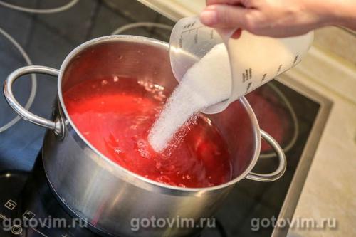 Компот из малины с лимоном на зиму