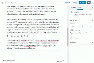 Как использовать новый редактор блоков в WordPress 5.0