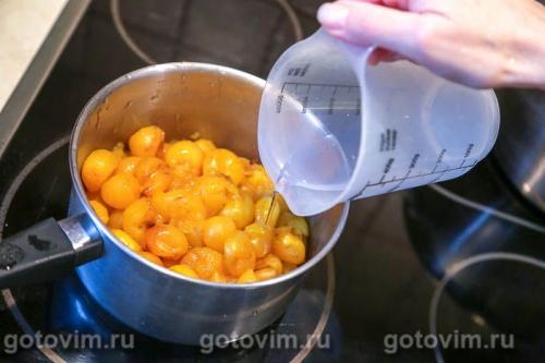 Джем из желтой алычи