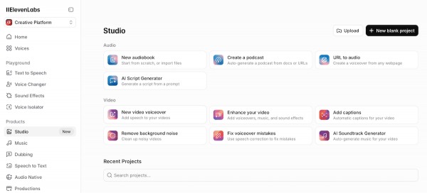 ElevenLabs запустила Studio 3.0 — это полноценный ИИ-редактор для видео
ElevenLabs запустила Studio 3.0 — это полноценный ИИ-редактор для видео