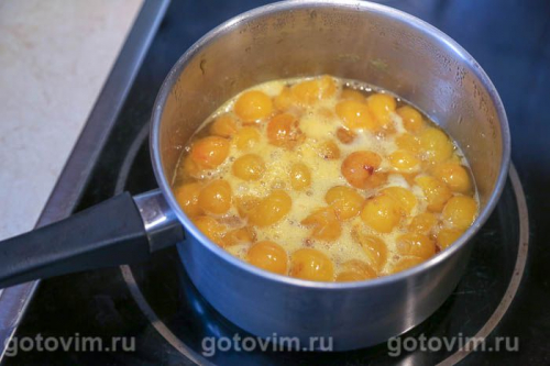 Джем из желтой алычи