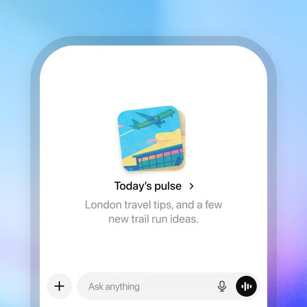 OpenAI запустила Pulse в ChatGPT — это «умные» карточки с персональными апдейтами
OpenAI запустила Pulse в ChatGPT — это «умные» карточки с персональными апдейтами