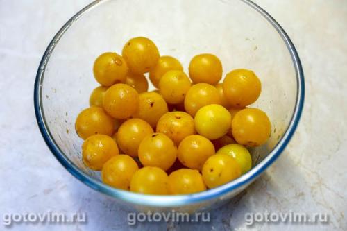 Джем из желтой алычи