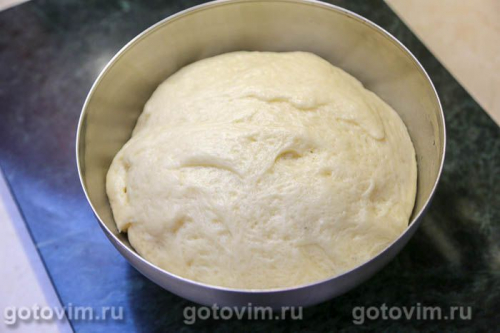 Открытый пирог с клюквой и яблоками