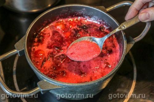 Варенье из желтой алычи и сливы