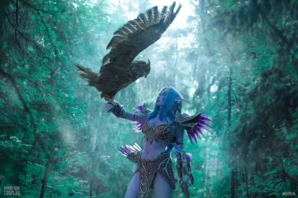 Лучший косплей по World of Warcraft должен иметь при себе настоящих сов! Лучший косплей по World of Warcraft должен иметь при себе настоящих сов!