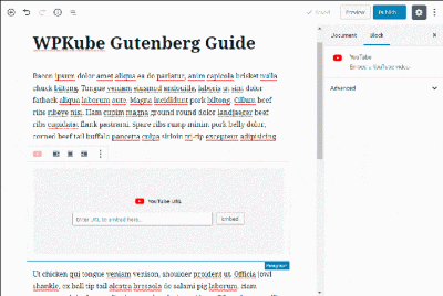 Как использовать новый редактор блоков в WordPress 5.0