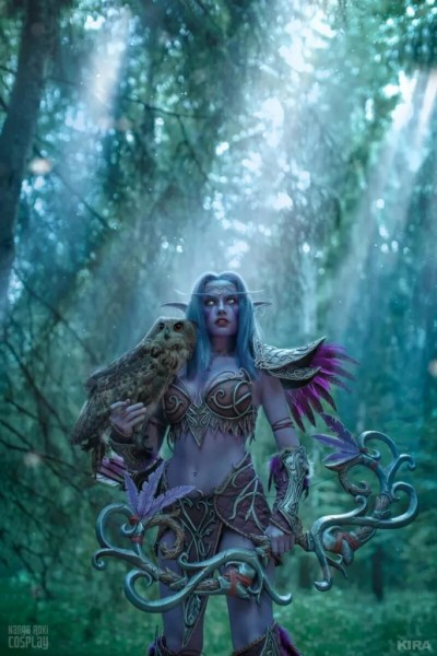 Лучший косплей по World of Warcraft должен иметь при себе настоящих сов! Лучший косплей по World of Warcraft должен иметь при себе настоящих сов!