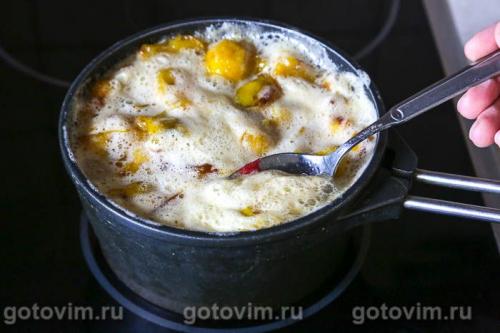 Варенье из желтой сливы с агаром