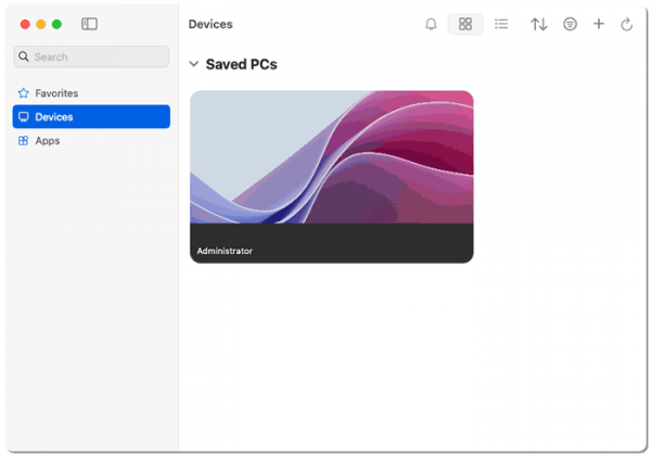 Использование Windows App для подключения к удаленному рабочему столу