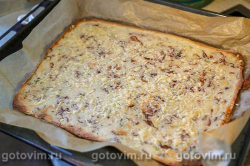 Скьяччатина с лисичками (Schiacciatina)