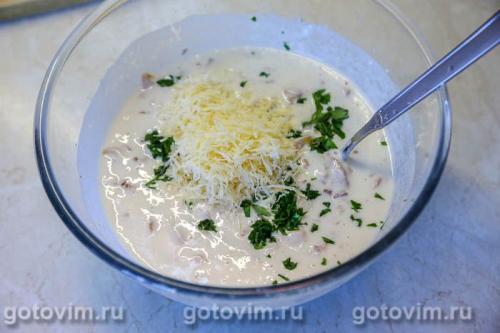 Скьяччатина с лисичками (Schiacciatina)
