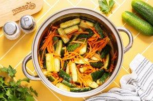 Огурцы по-корейски на зиму Огурцы по-корейски на зиму
