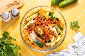 Огурцы по-корейски на зиму Огурцы по-корейски на зиму