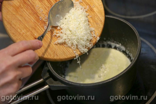 Мидии, запеченные с сырным соусом &laquo;Альфредо&raquo;