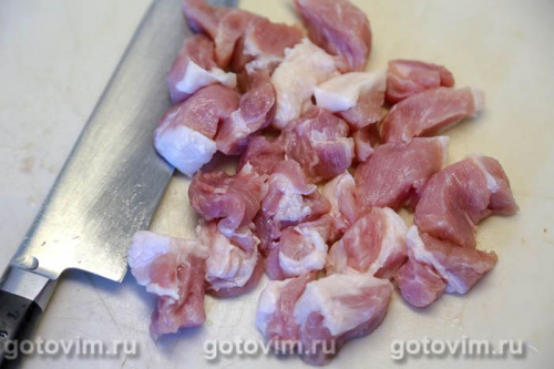 Рис с мясом и свежей кукурузой 