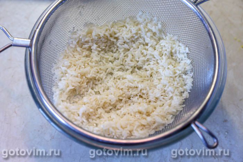 Рис с мясом и свежей кукурузой 