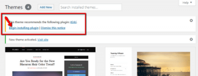Установка и настройка темы WordPress Установка и настройка темы WordPress