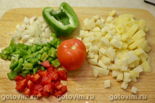 Суп рыбный с жареными клецками