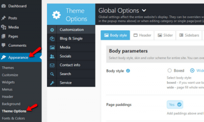 Установка и настройка темы WordPress Установка и настройка темы WordPress
