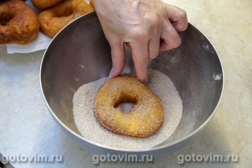 Пончики &laquo;Ленинградские пышки&raquo; с корицей