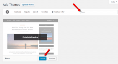 Установка и настройка темы WordPress Установка и настройка темы WordPress