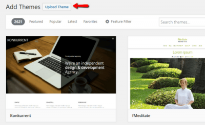 Установка и настройка темы WordPress Установка и настройка темы WordPress