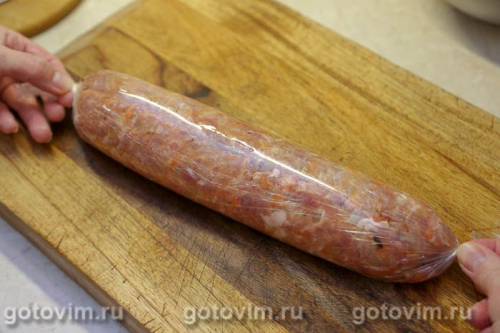 Котлеты-рулетики из фарша с сыром в темпуре