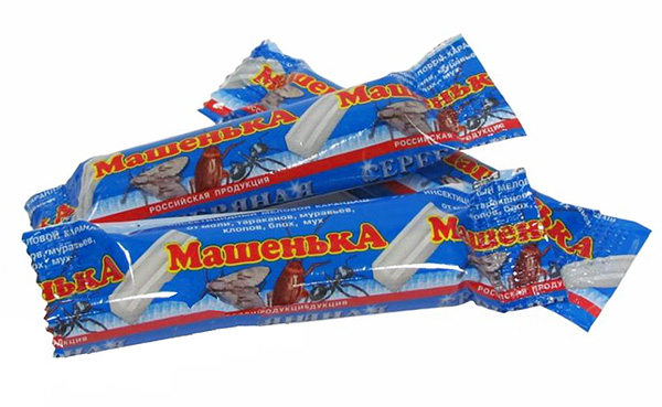 Инсектицидный мелок от тараканов Машенька и отзывы о его применении
