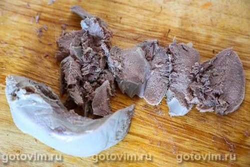 Суп гороховый с языками
