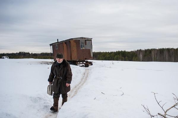 Российского пенсионера переселили жить в&nbsp;автовагон