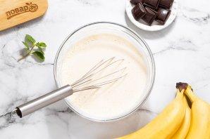 Блины с шоколадом и бананом Блины с шоколадом и бананом