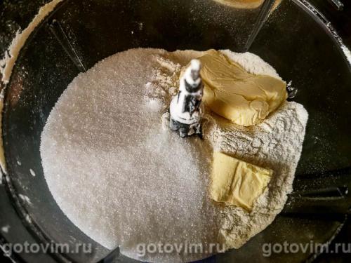 Печенье на желтках с арахисом и кунжутом 